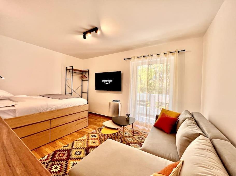 Lovely Studio 3-Min From Beach Palaio Faliro Exteriér fotografie